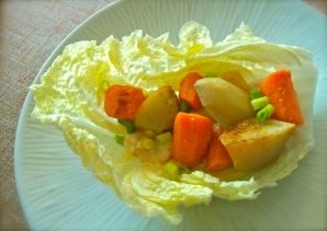 Sothwest Vegetable and White Bean Wraps
